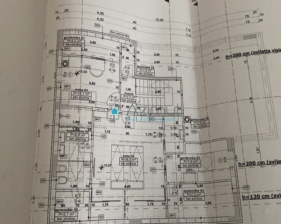 građevinsko zemljište 1222 m2